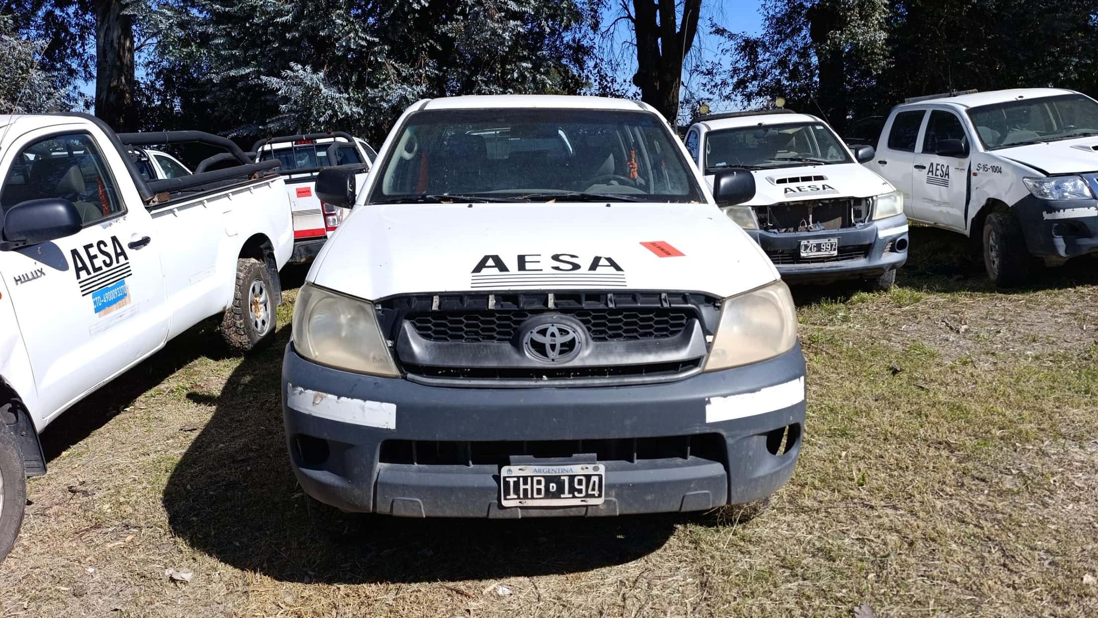 TOYOTA PICK-UP HILUX 4X2 CABINA DOBLE DX PACK 2.5 TD, Año 2009. DOM: IHB194. Ubicación: Canning, provincia de Buenos Aires