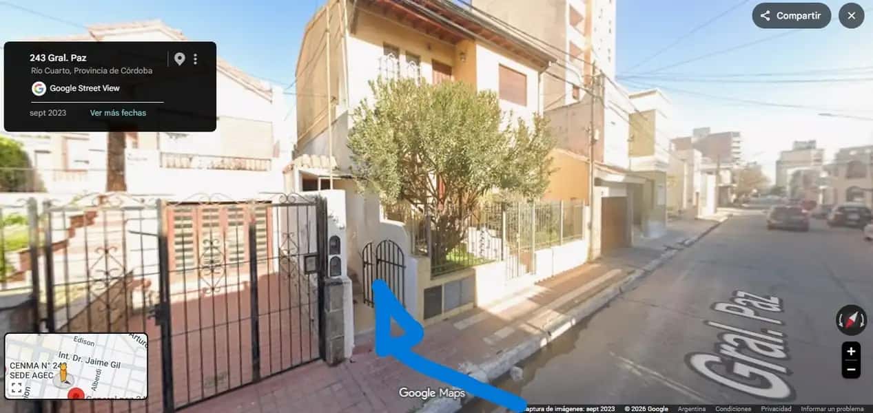 RIO CUARTO- casa centrica derechos de 1/4