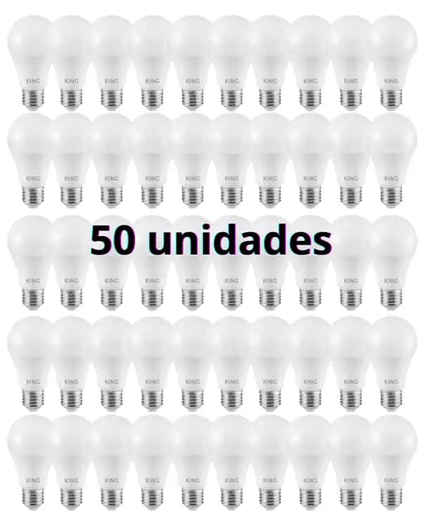 50 Lámparas LED E27