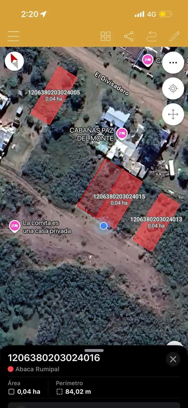 EXC OP TERRENO RUMIPAL 360Mts2 LOTE 10 MZA 26