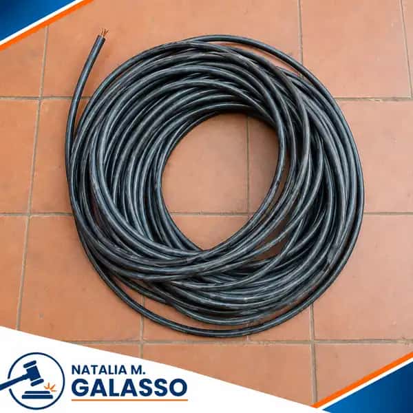 Cable Marlew tripolar EF340 3 x 4 mm x 30 mts