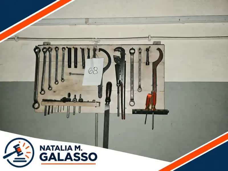 Kit de herramientas de mano para colgar en pared