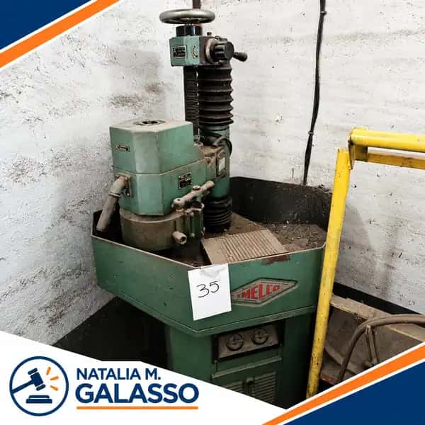 Rectificadora planetaria con base magnética