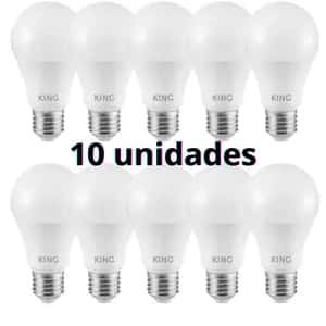 10 Lámparas LED E27