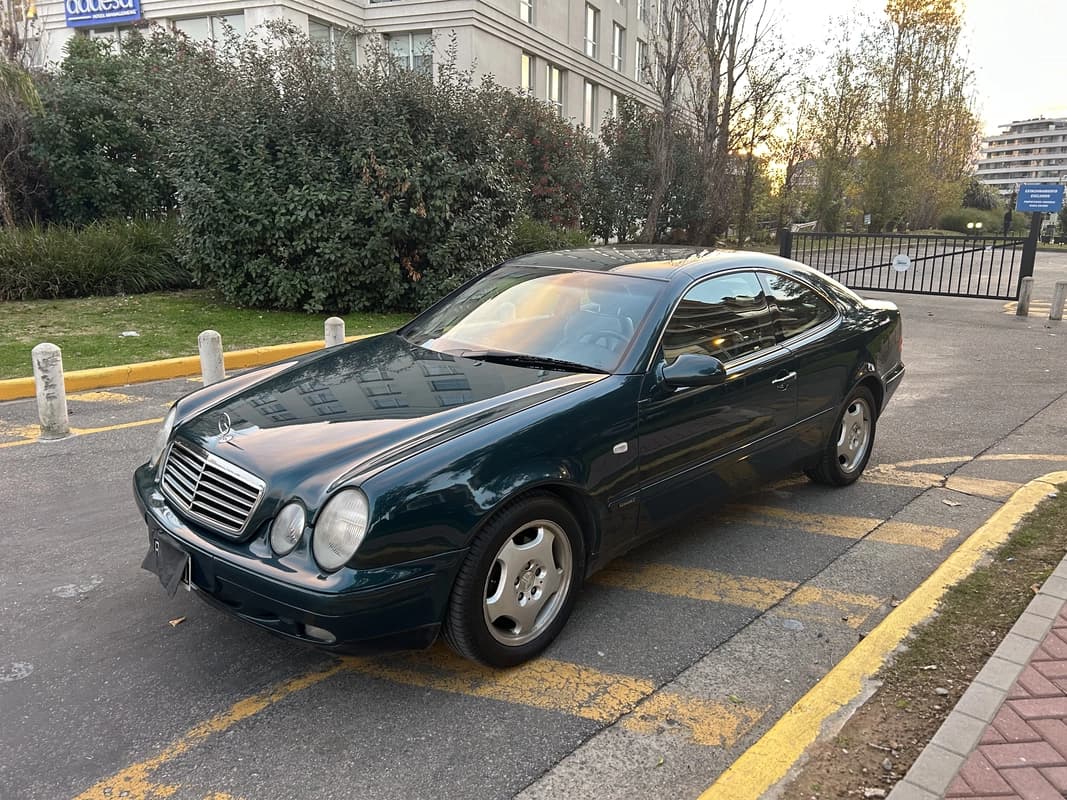 Tourmaline Green 1998 Mercedes-Benz CLK 230 Kompressor