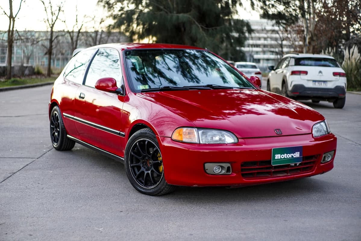 Sin Reserva: 1992 Honda Civic Hatchback Modificado + Motor K24Z1 Extra