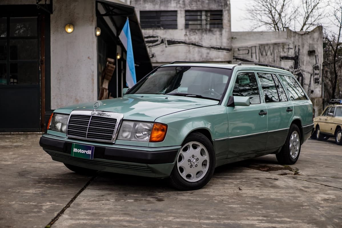 Green-on-Green 1993 Mercedes-Benz 300 TD Wagon
