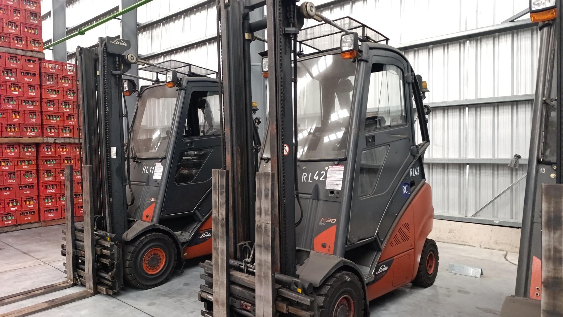 LINDE AUTOELEVADOR H30T, Año 2015. Int: RL-42. Ubicación: Berazategui, provincia de Buenos Aires