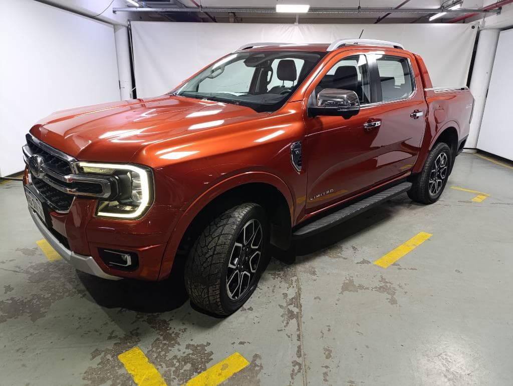 FORD PICK-UP RANGER DC LTD+ 3.0L V6 4X4 10AT D, Año 2023. DOM: AG107GC. Ubicación: Guarda Vehicular San Fernando, provincia de Buenos Aires