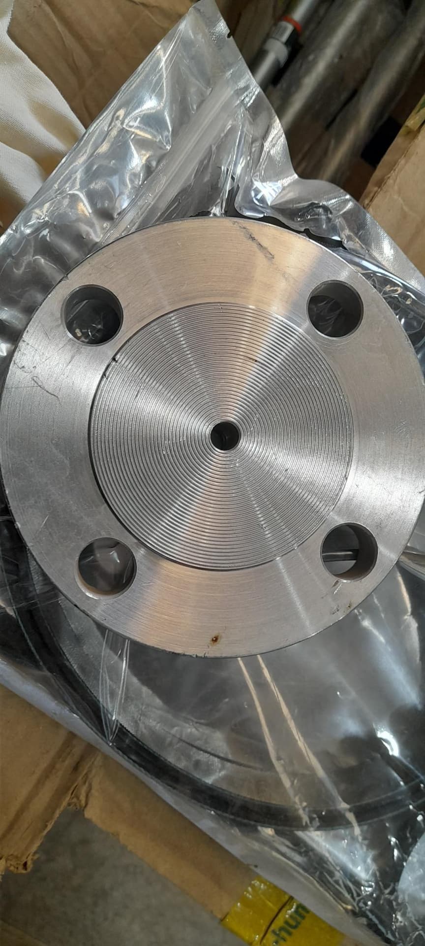 ADAPTADOR BRIDA  OD #150 AISI 316 ACERO INOX, Cantidad: 90 Unidades, Condición: sin uso. LOC: Don Torcuato, provincia de Buenos Aires
