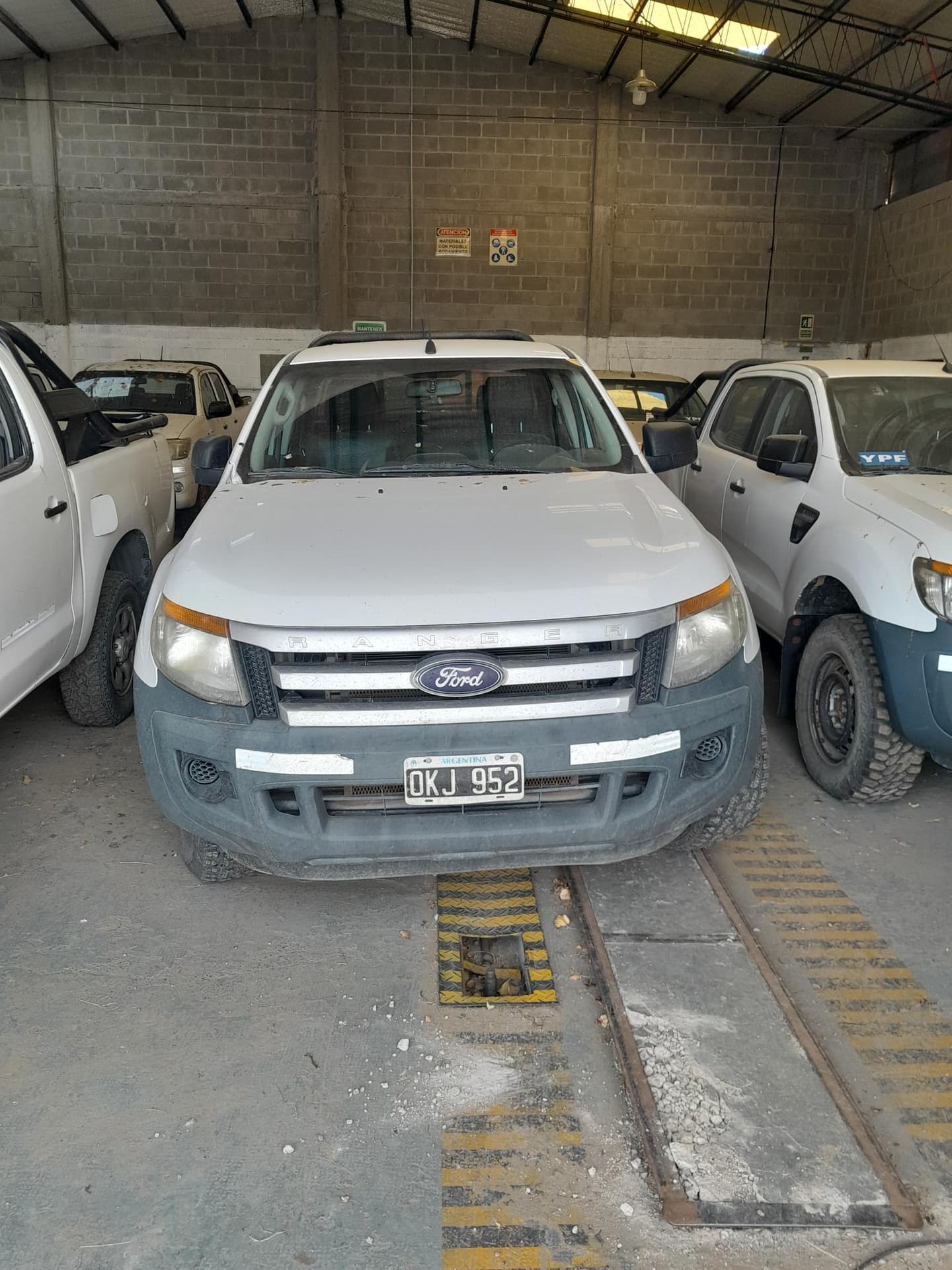 FORD PICK-UP RANGER2 DC 4X4 XL SAFETY 2.2L DSL, Año 2014. DOM: OKJ952. Ubicación: Cañadón Seco, provincia de Santa Cruz