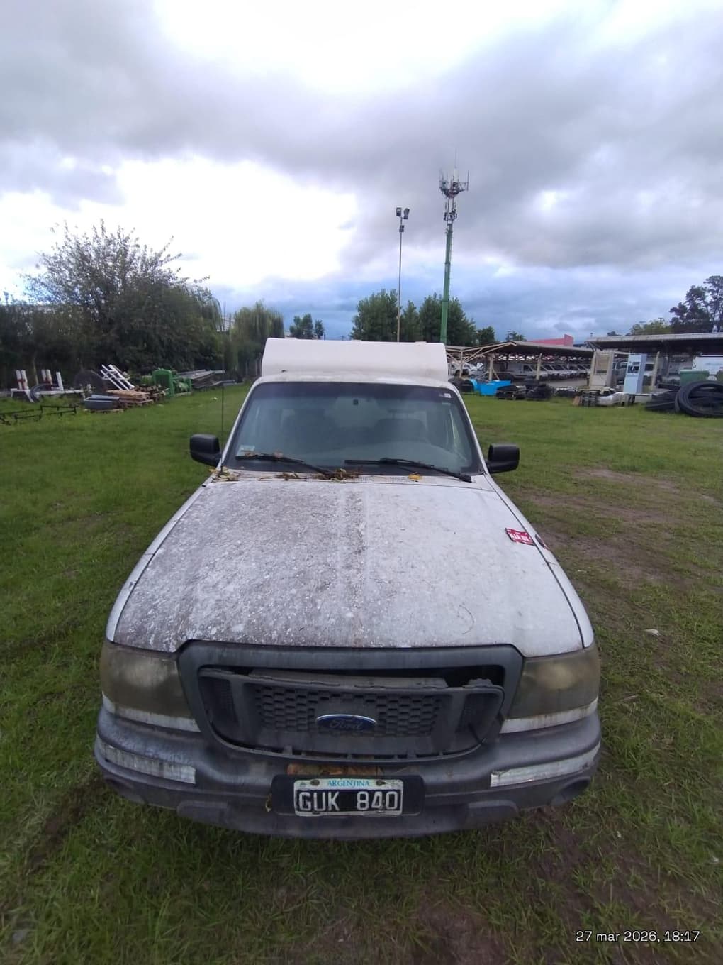 FORD PICK-UP RANGER CS 4X2 XL PLUS 3.0L D, Año 2007. DOM: GUK840. Ubicación: Salta, provincia de Salta