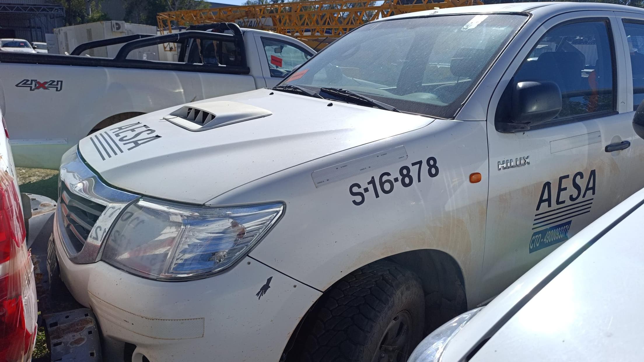 TOYOTA PICK-UP HILUX 4X4 CABINA DOBLE DX PACK 2.5 TDI, Año 2013. DOM: NLV348. Ubicación: Canning, provincia de Buenos Aires