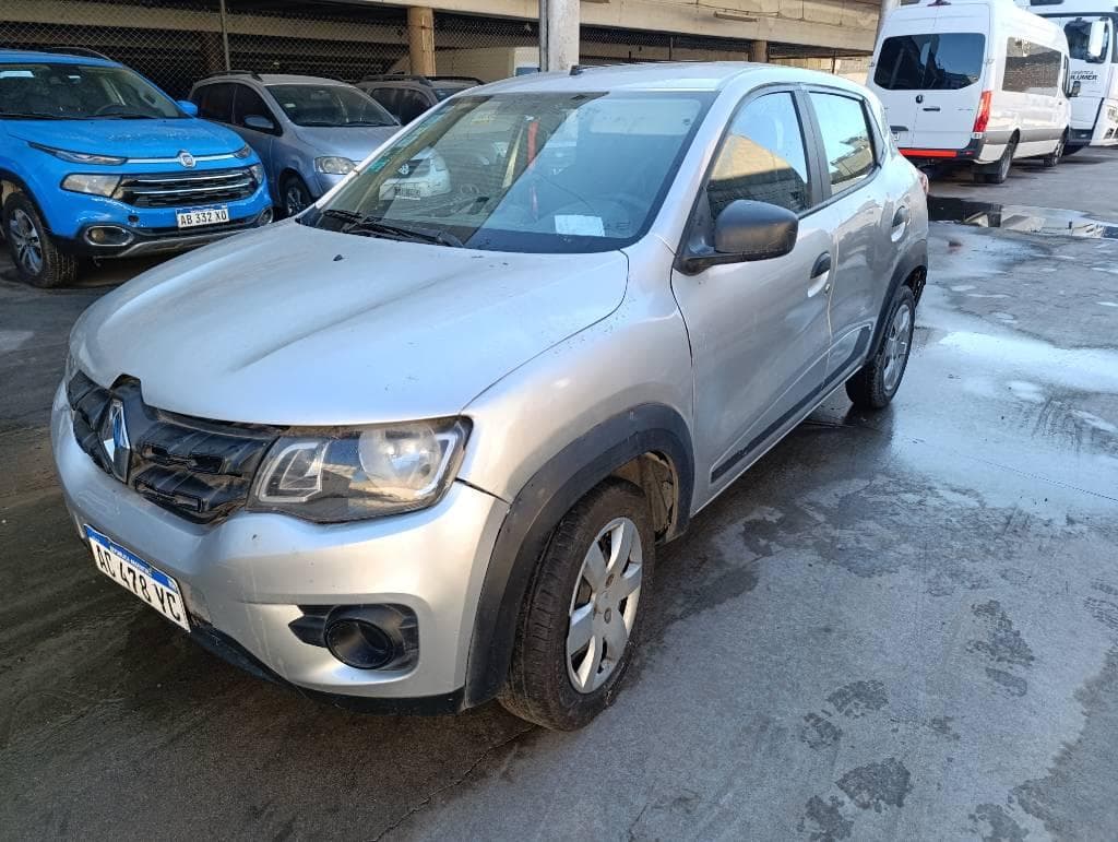 RENAULT SEDAN 5 PUERTAS  KWID LIFE 1.0, Año 2018. DOM: AC478YC. Ubicación: San Fernando, provincia de Buenos Aires