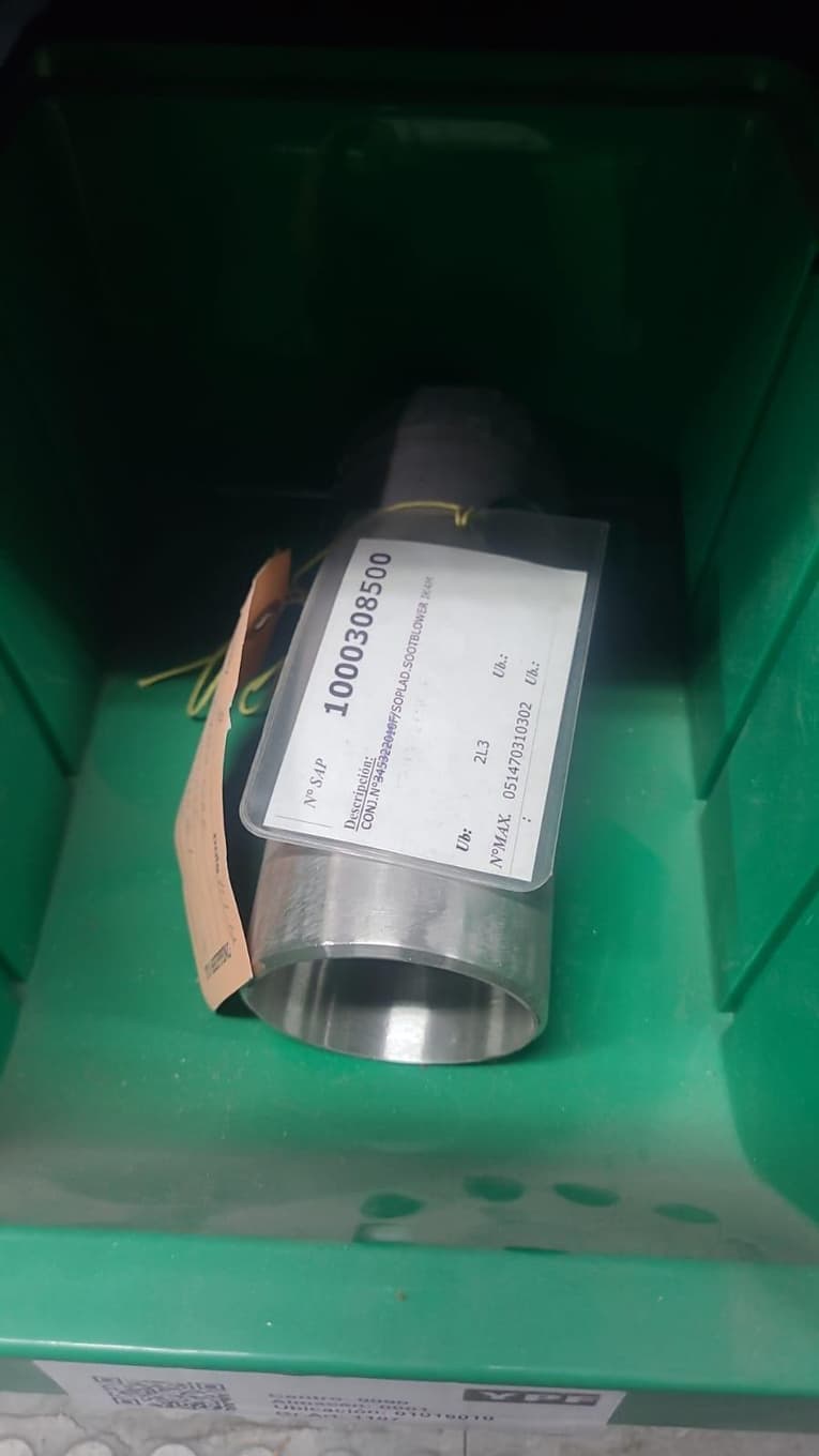 CALDERA/CALEFACT/REP, Cantidad: 86 unidades, Condición: sin uso. LOC: Refinería Luján de Cuyo, provincia de Mendoza