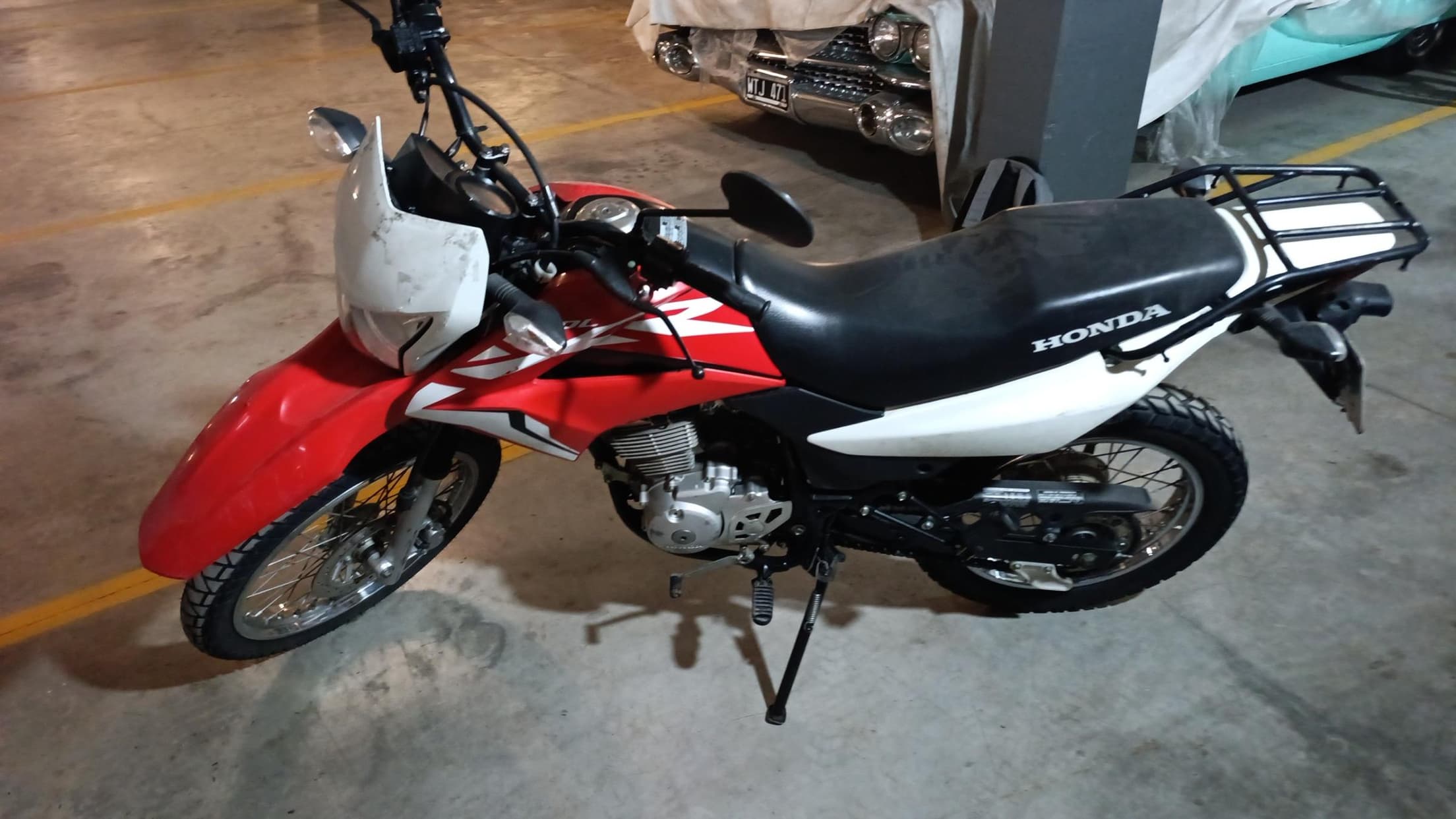 HONDA MOTOCICLETA XR 150 L, Año 2024. DOM: A219KIL. Ubicación: VICTORIA, provincia de Buenos Aires