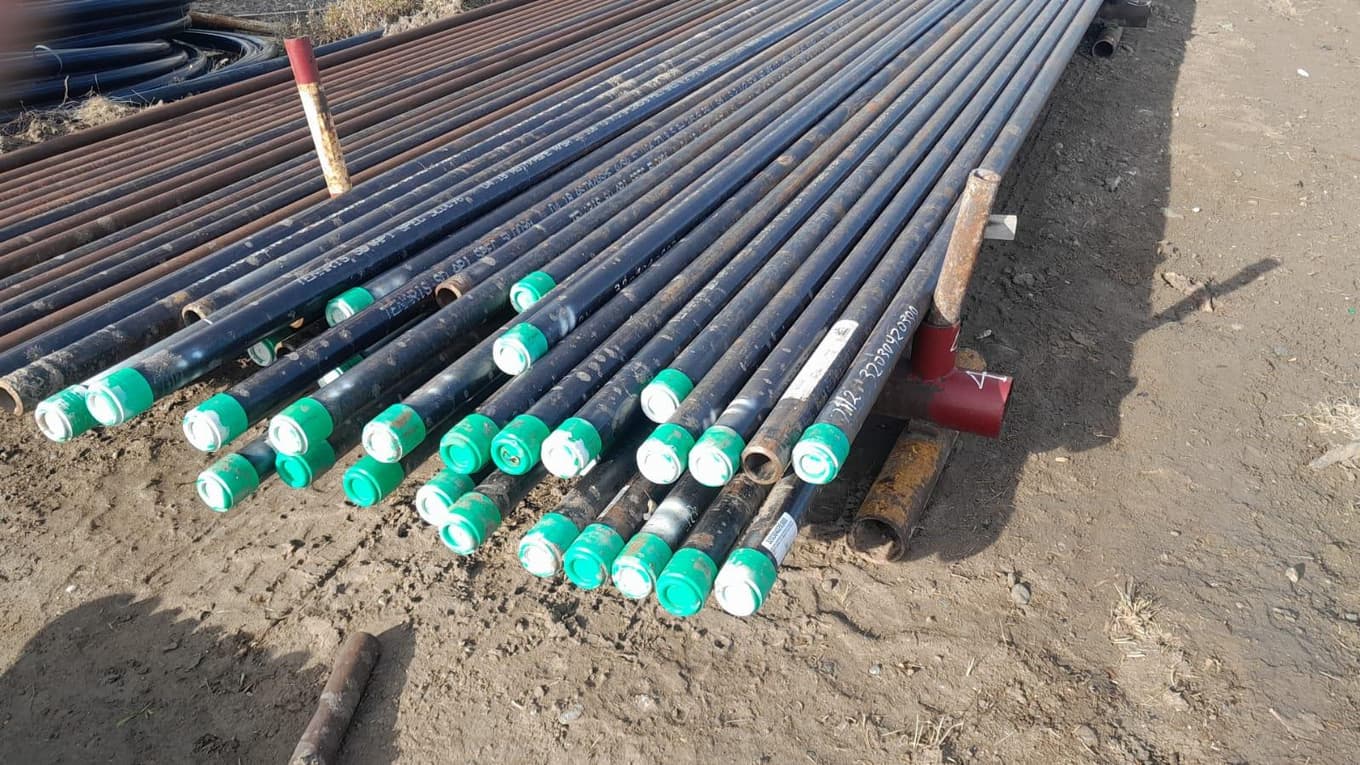 Cañería de conducción de acero 3/4", Cantidad: 163 Unidades, Condición: Sin uso. LOC: Cerro Dragón, provincia de Chubut