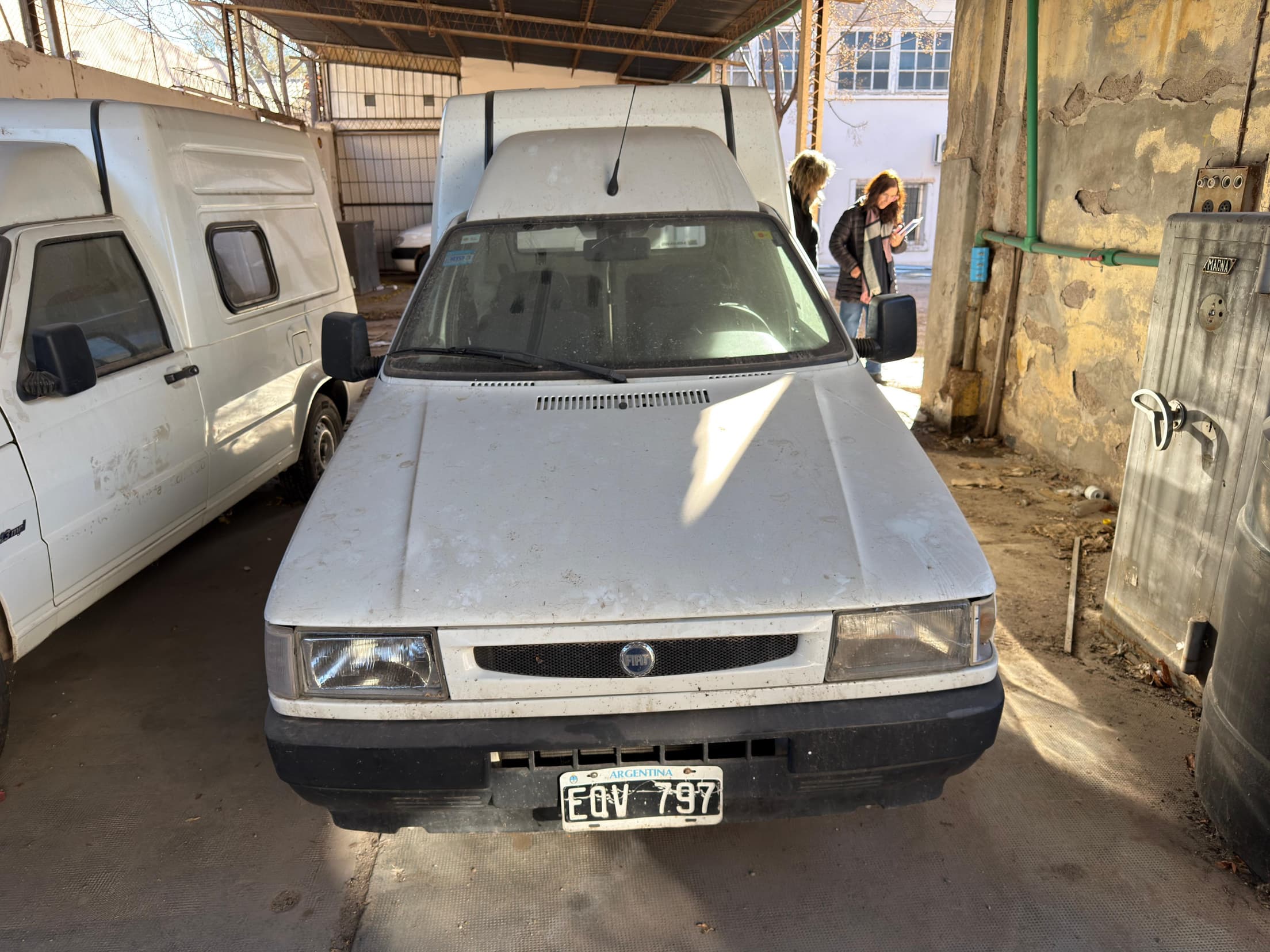 FIAT FURGONETA FIORINO 1.3 MPI, Año 2002. DOM: EQV797. Ubicación: Mendoza, provincia de Mendoza