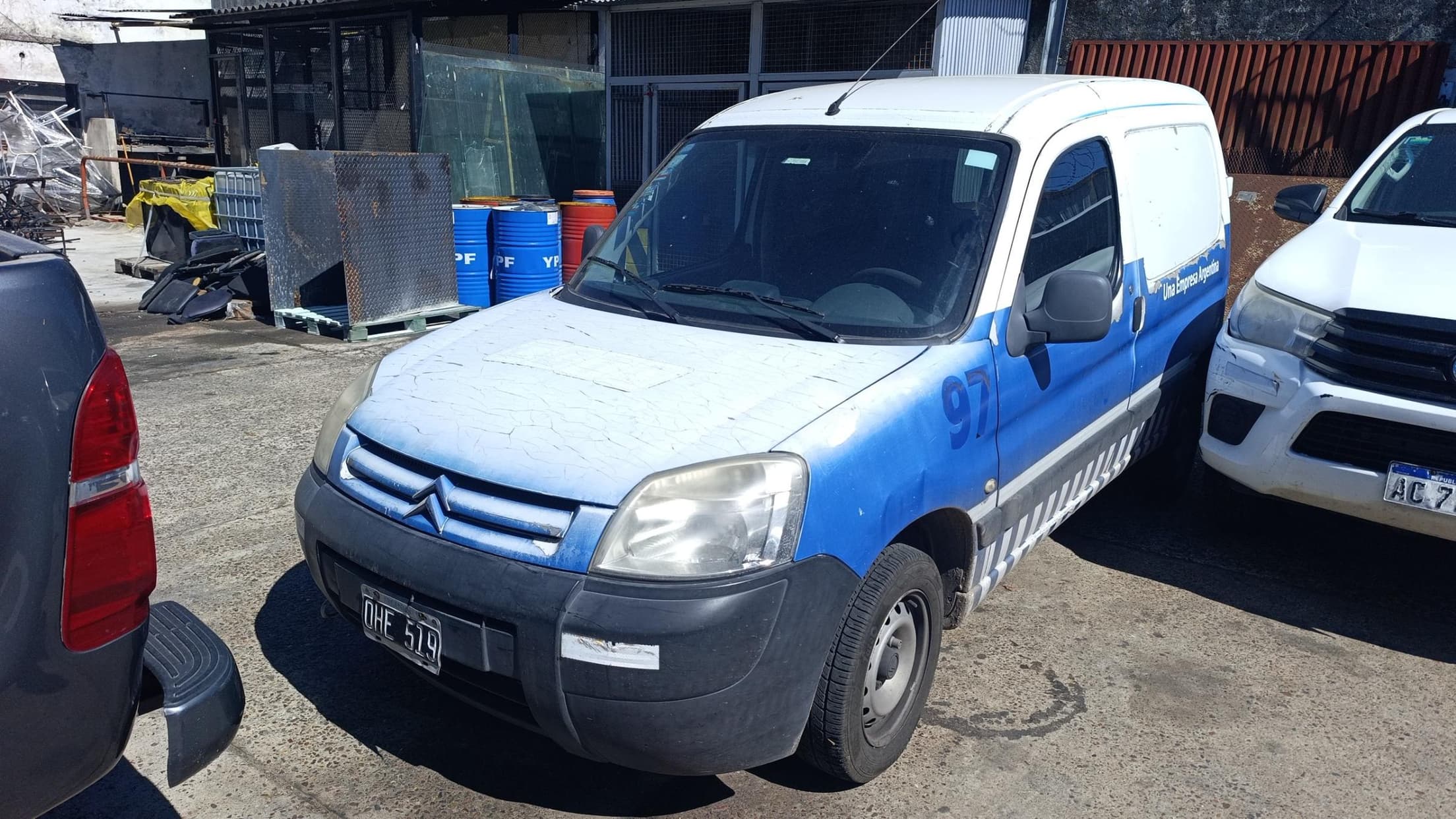 PEUGEOT FURGON BERLINGO FURGON 1.6 HDI BUSINESS AM54, Año 2014. DOM: OHE519. Ubicación: Ciudad Autónoma de Buenos Aires