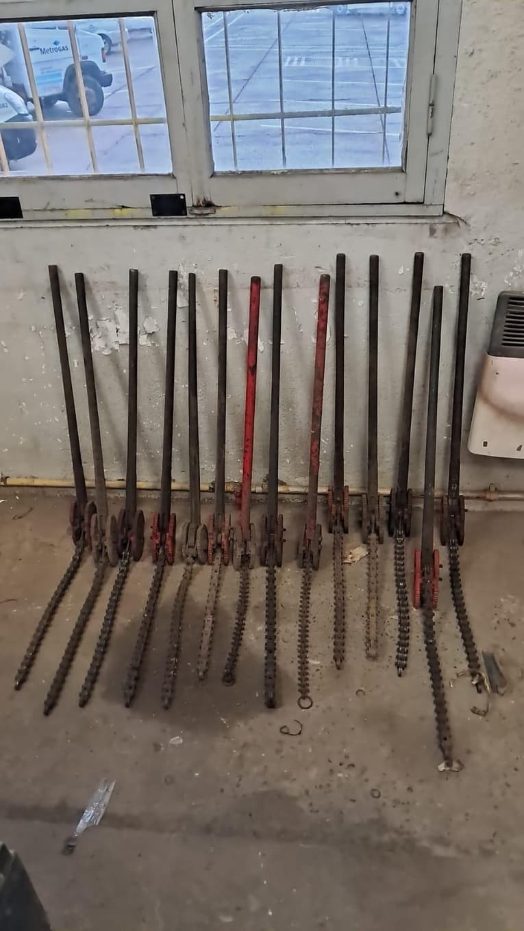 Llave de cadena Ringid, Cantidad: 14 unidades, Condición: usado, con posibles faltantes. LOC: Ciudad Autónoma de Buenos Aires