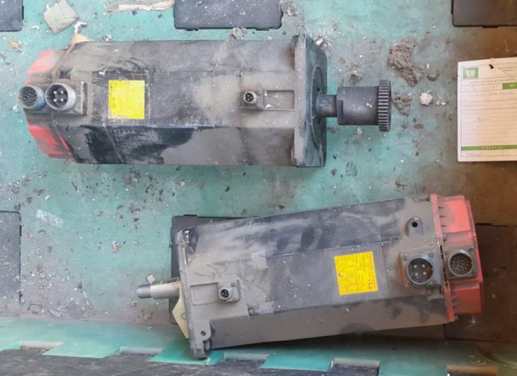 SERVO MOTOR  FANUC, Cantidad: 2 unidades, Condición: usado. LOC: Rosario, provincia de Santa Fe