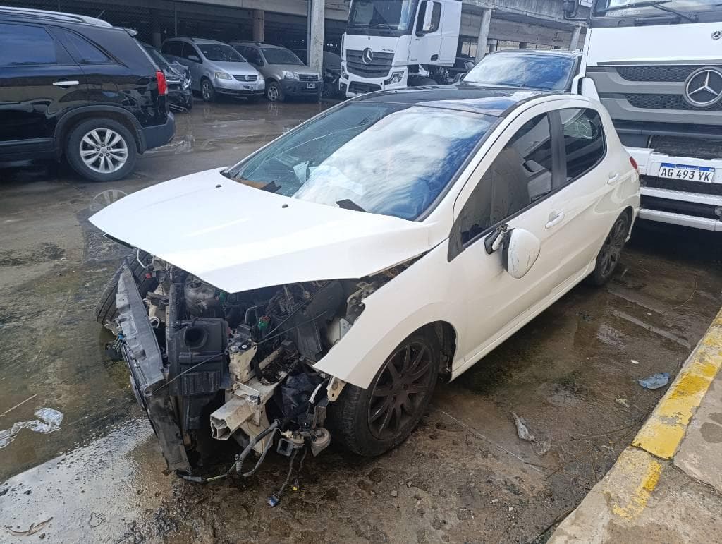 PEUGEOT SEDAN 5 PUERTAS 308 ALLURE 1.6N, Año 2014. DOM: NLE887. Ubicación: San Fernando, provincia de Buenos Aires