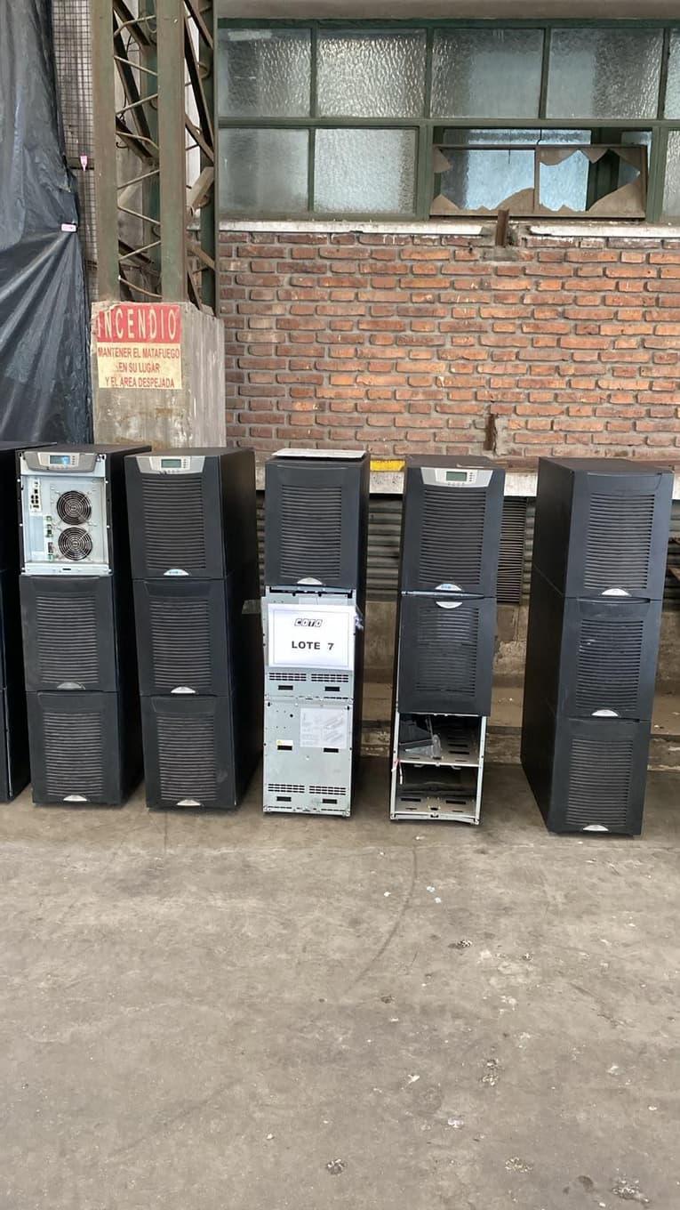 UPS, Cantidad: 6 unidades, Condición: rezago. LOC: Ciudad Autónoma de Buenos Aires