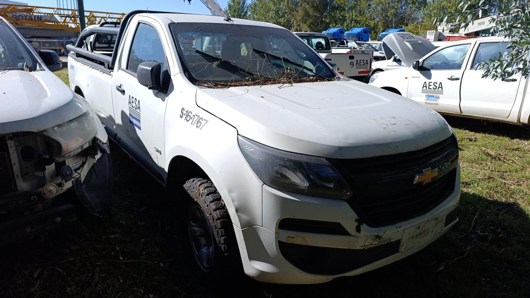 CHEVROLET PICK-UP CABINA SIMPLE S10 2.8 4X4 LS, Año 2019. DOM: AD761KV. Ubicación: Canning, provincia de Buenos Aires