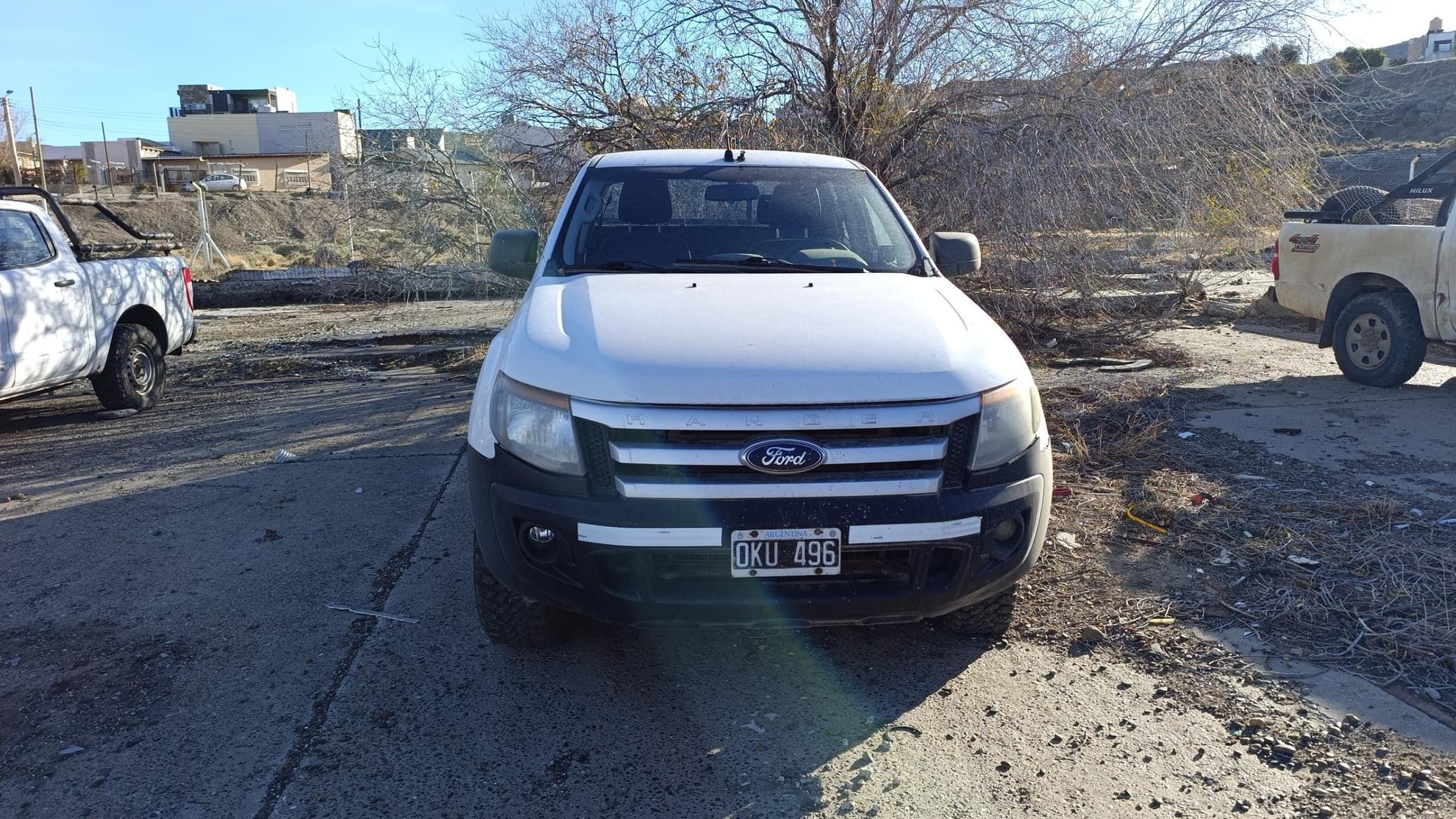 FORD PICK-UP RANGER2 DC 4X4 XL SAFETY 2.2L DSL, Año 2014. DOM: OKU496. Ubicación: Comodo Rivadavia, provincia de Chubut