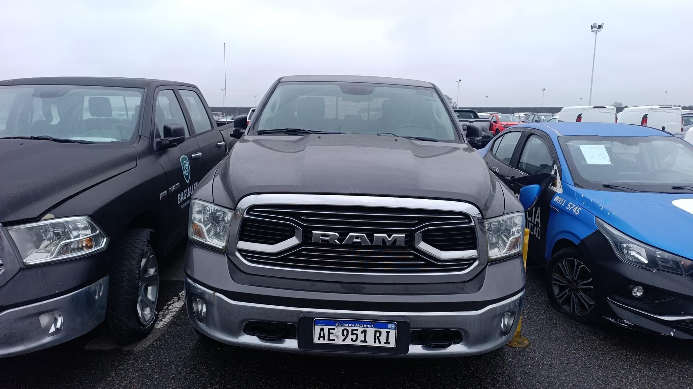 RAM PICK-UP CABINA DOBLE RAM 1500 5.7 V8 LARAMIE 4X4, Año 2020. DOM:  AE951RI . Ubicación: Zárate, provincia de Buenos Aires