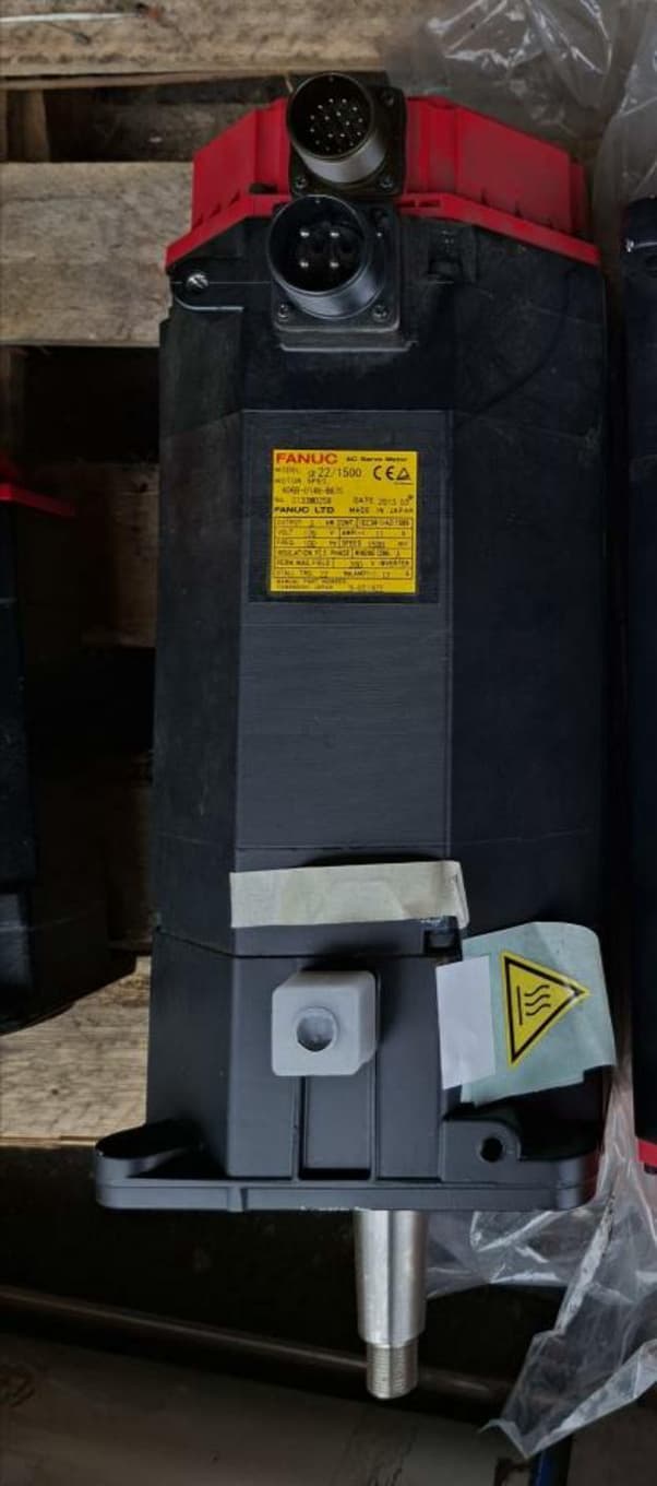 SERVO MOTOR  FANUC 22/1500, Cantidad: 1 unidad, Condición: sin uso. LOC: Rosario, provincia de Santa Fe