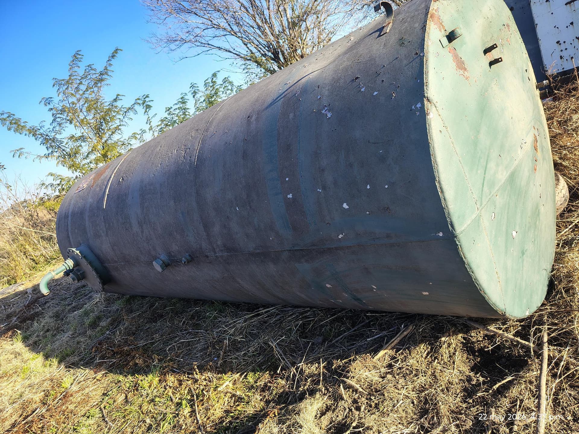 Tanque, Cantidad: 1 unidad, Condición: usado. LOC: Arroyo Seco, provincia de Santa Fe