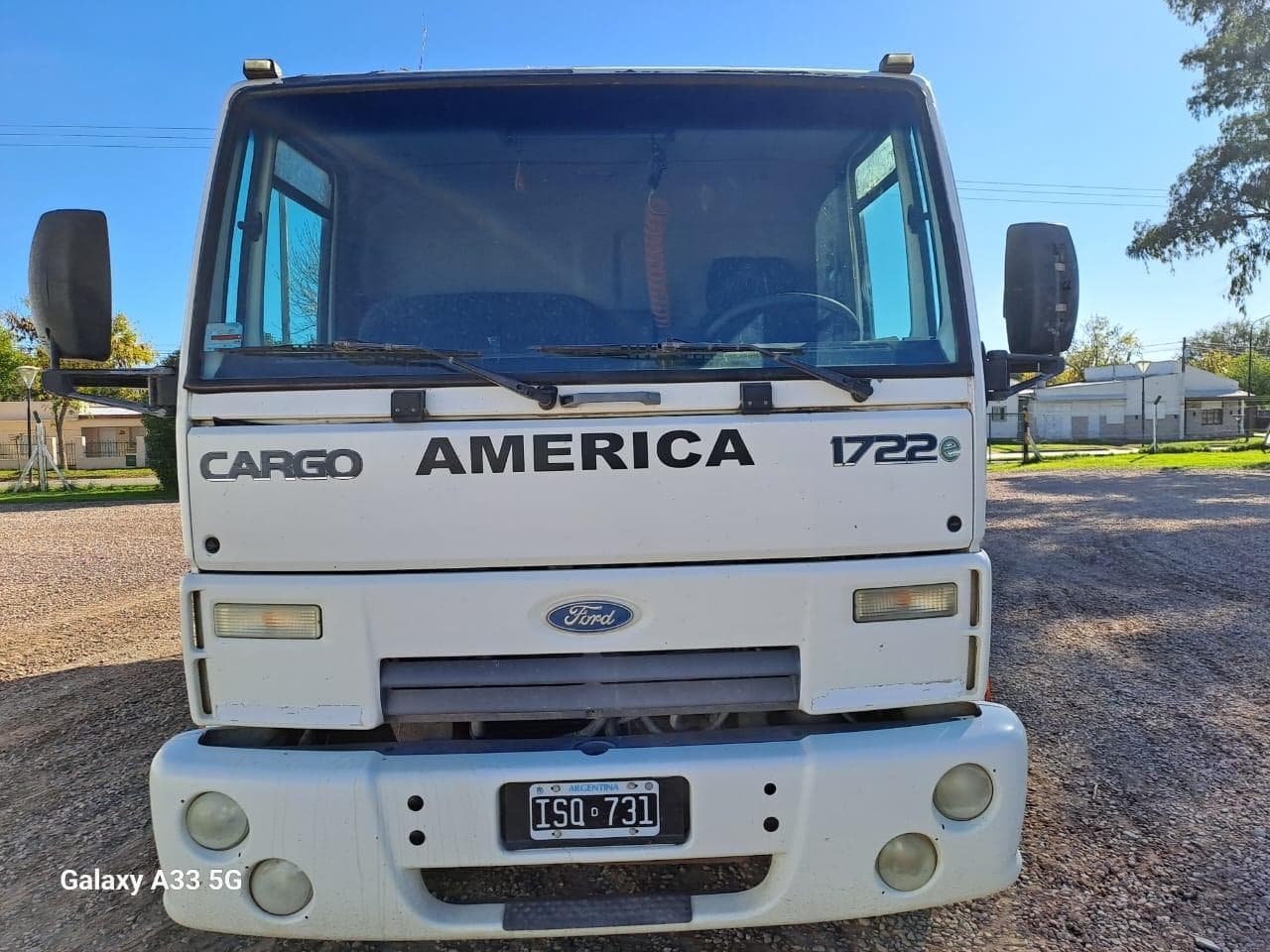 FORD CHASIS C/CABINA CARGO 1722E, Año 2010. DOM: ISQ731. Ubicación: América, provincia de Buenos Aires