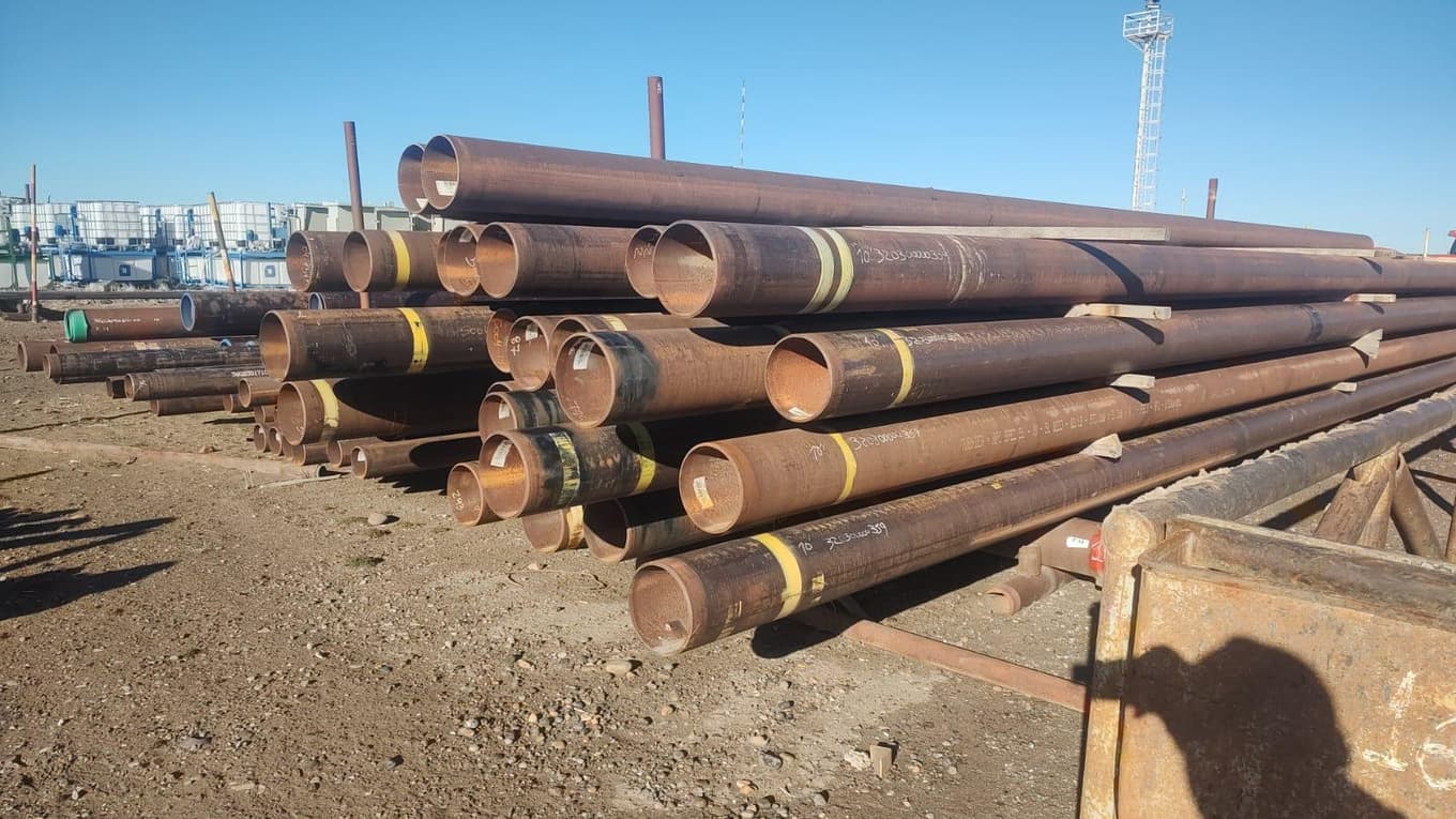 TUBULARES 10", Cantidad: 43 unidades, Condición: sin uso. LOC: Cerro Dragon, provincia de Chubut