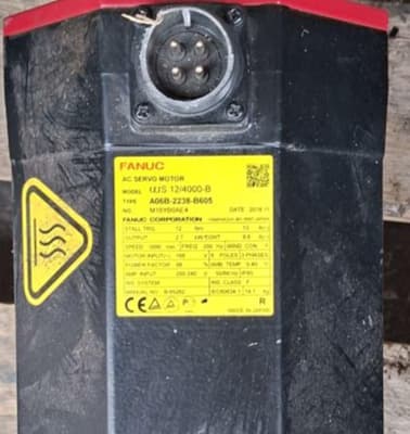 SERVO MOTOR  FANUC  12/4000, Cantidad: 1 unidad, Condición: usado. LOC: Rosario, provincia de Santa Fe