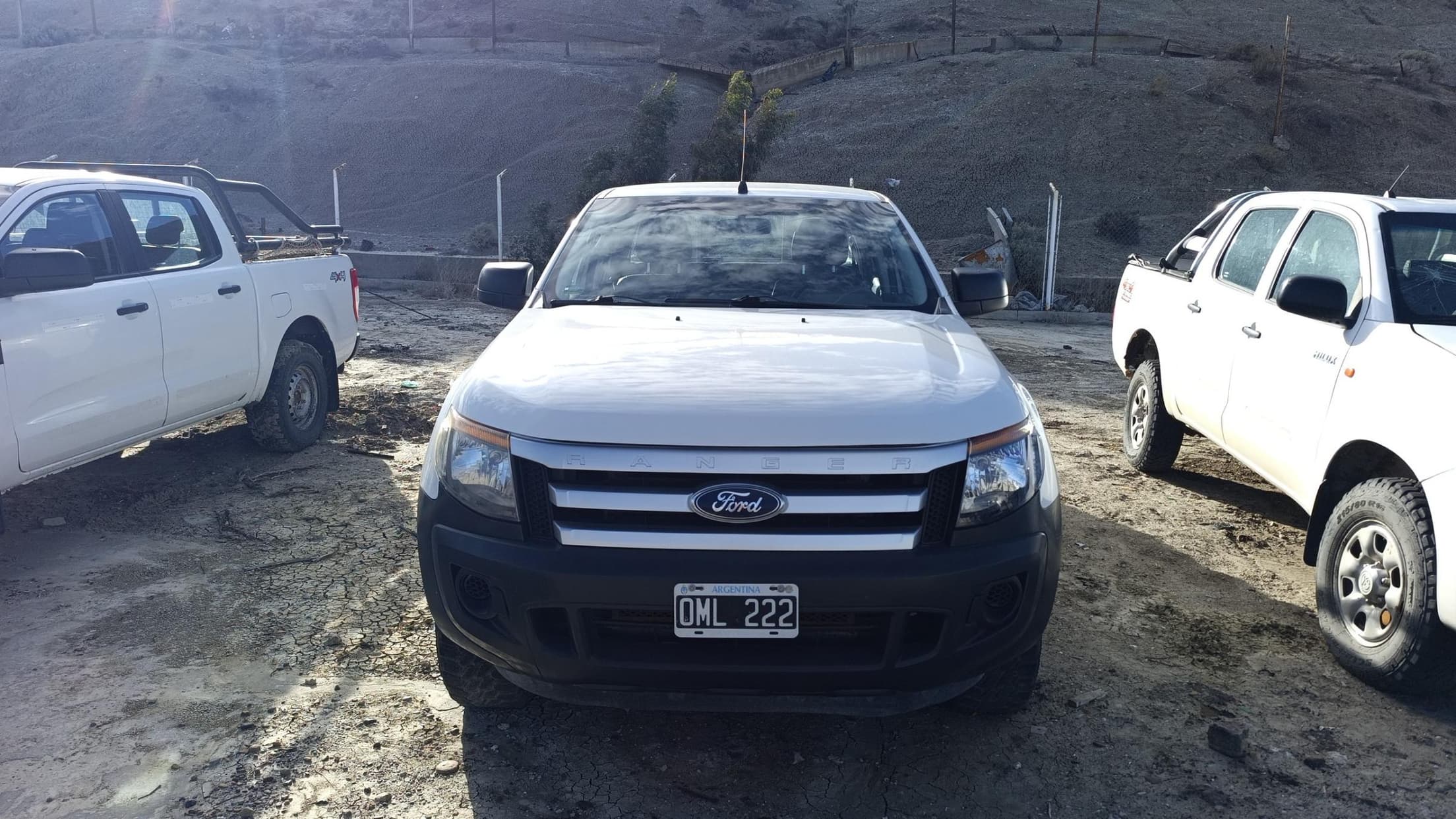 FORD PICK-UP RANGER2 DC 4X4 XL SAFETY 2.2L DSL, Año 2015. DOM: OML222. Ubicación: Comodo Rivadavia, provincia de Chubut