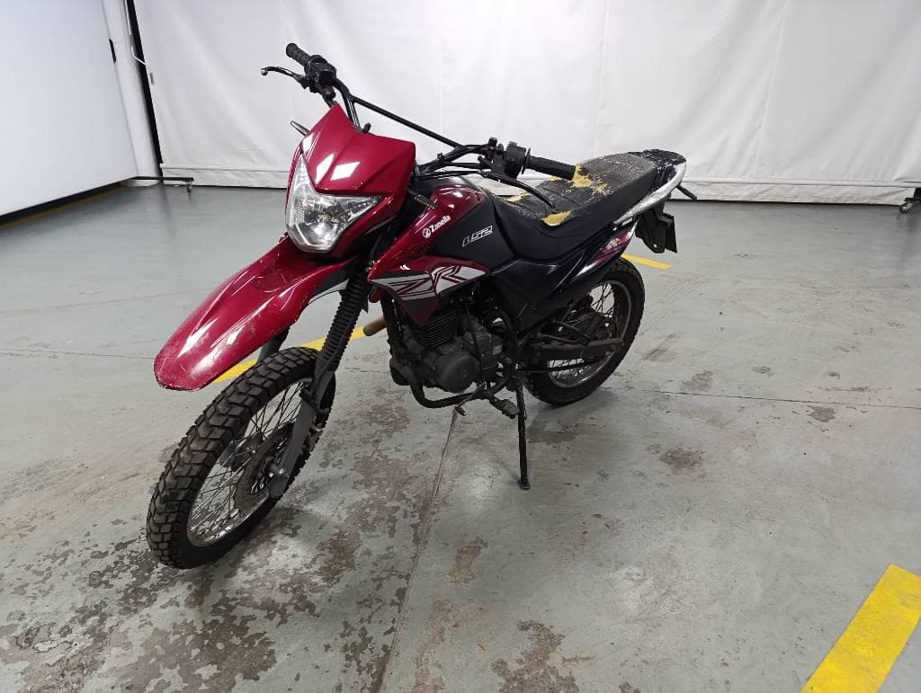 ZANELLA MOTOCICLETA ZR 150, Año 2024. DOM: A215YII. Ubicación: San Fernando, provincia de Buenos Aires