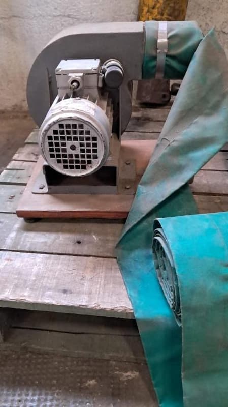 Soplador ó ventilador centrifugo Mez Mohelnice, Cantidad: 1 unidad, Condición: usado, con posibles faltantes. LOC: Ciudad Autónoma de Buenos Aires