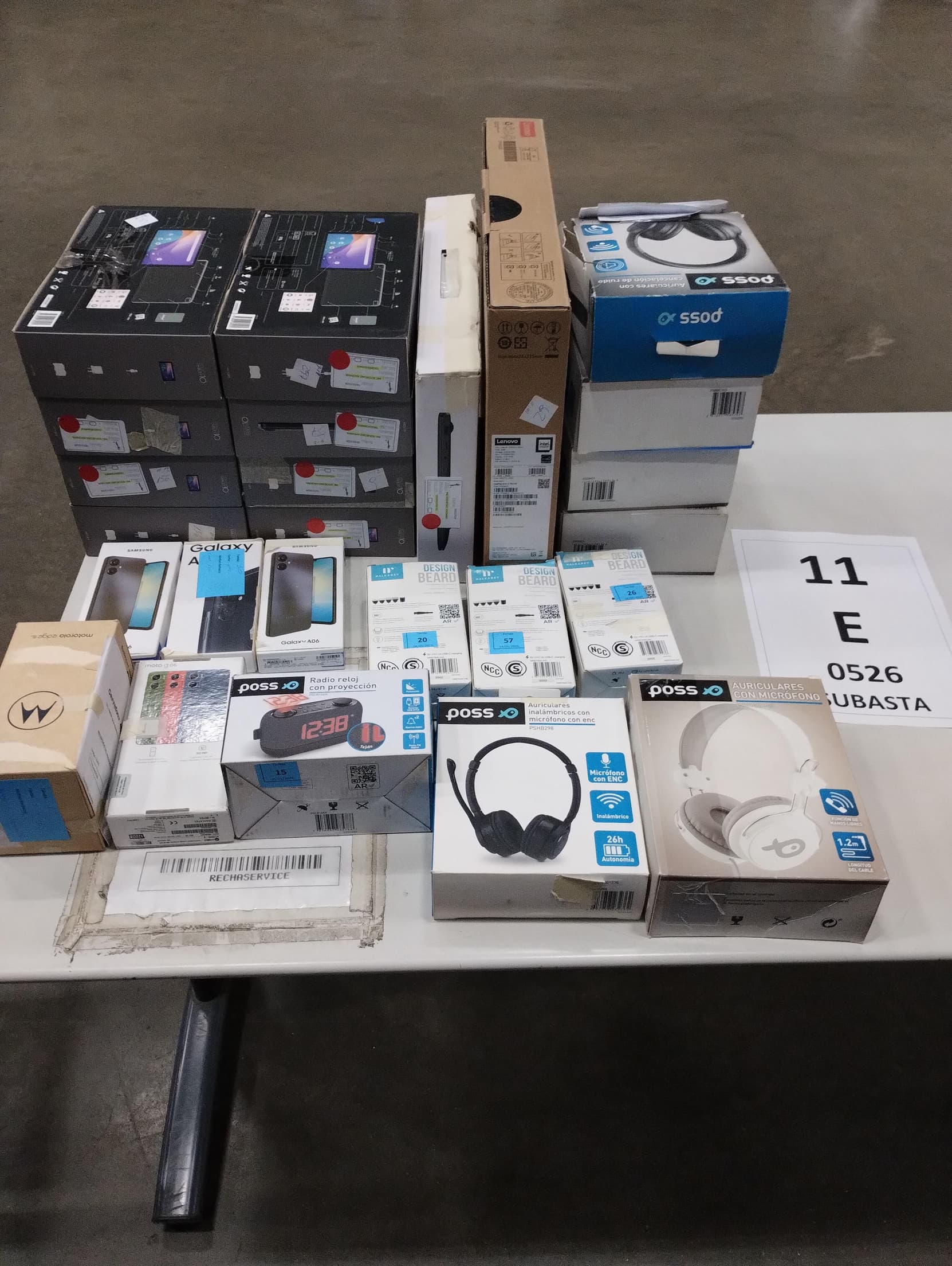 TABLET, NOTEBOOK Y MÁS Varias Varios, Cantidad: 25 unidades, Condición: rezago/residuo/desecho. LOC: Tortuguitas, provincia de Buenos Aires