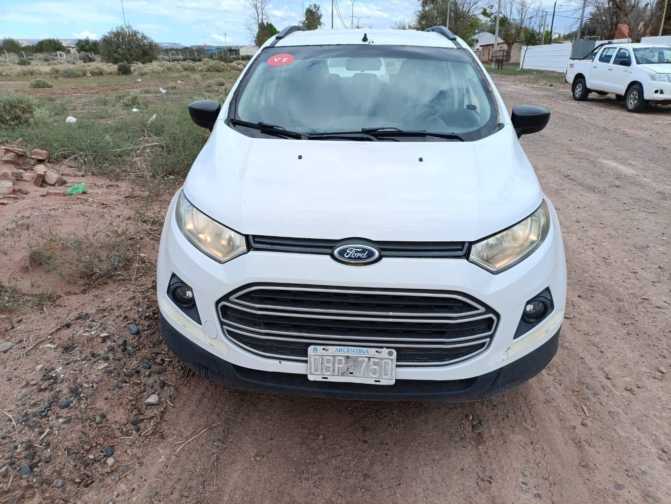 FORD RURAL 5 PUERTAS ECOSPORT SE 1.6L MT N, Año 2014. DOM: OBP750. Ubicación: Rincón de los Sauces, provincia de Neuquén