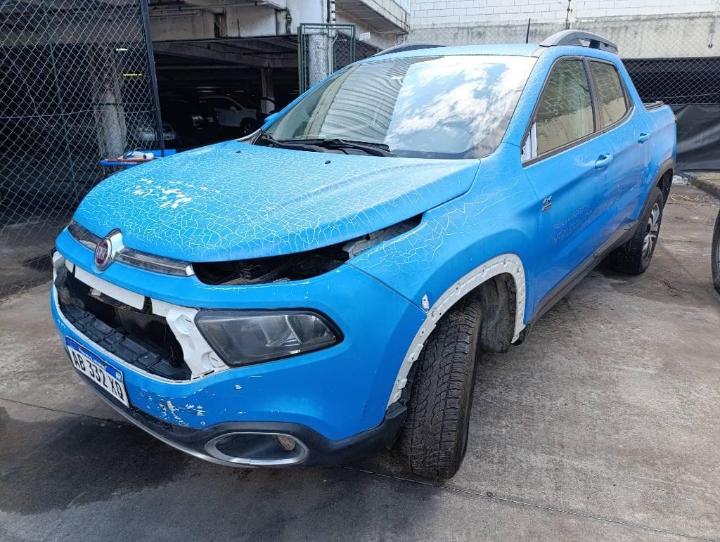 FIAT PICK-UP CABINA DOBLE TORO FREEDOM 2.0 16V 4X4, Año 2017. DOM: AB332XQ. Ubicación: San Fernando, provincia de Buenos Aires