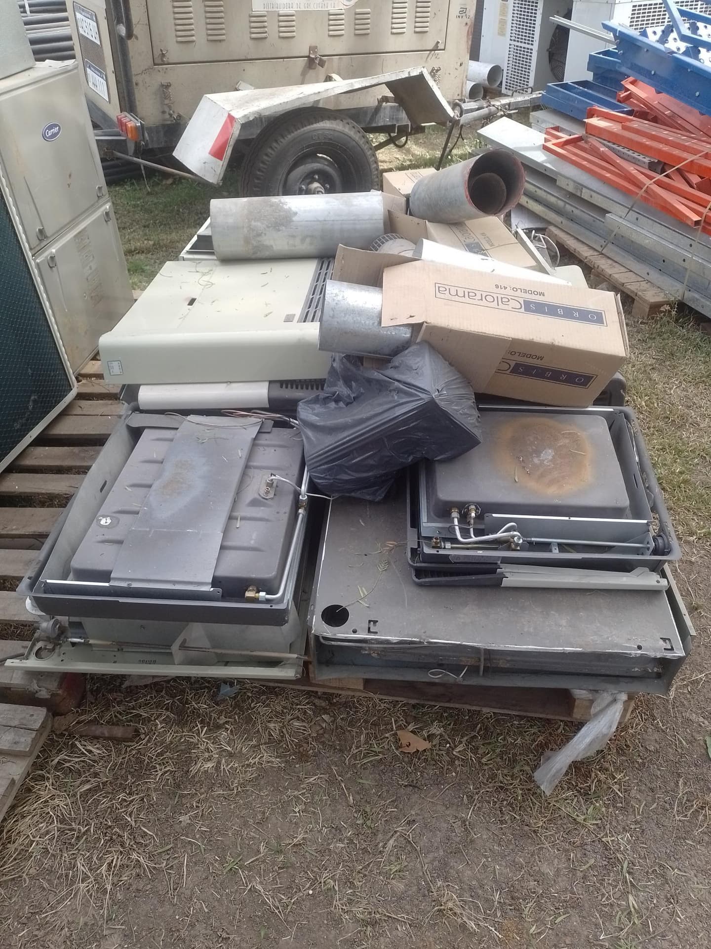 LOTE CALEFACTORES, Cantidad: VARIOS 0, Condición: usado, con posibles faltantes. LOC: GODOY CRUZ, provincia de Mendoza