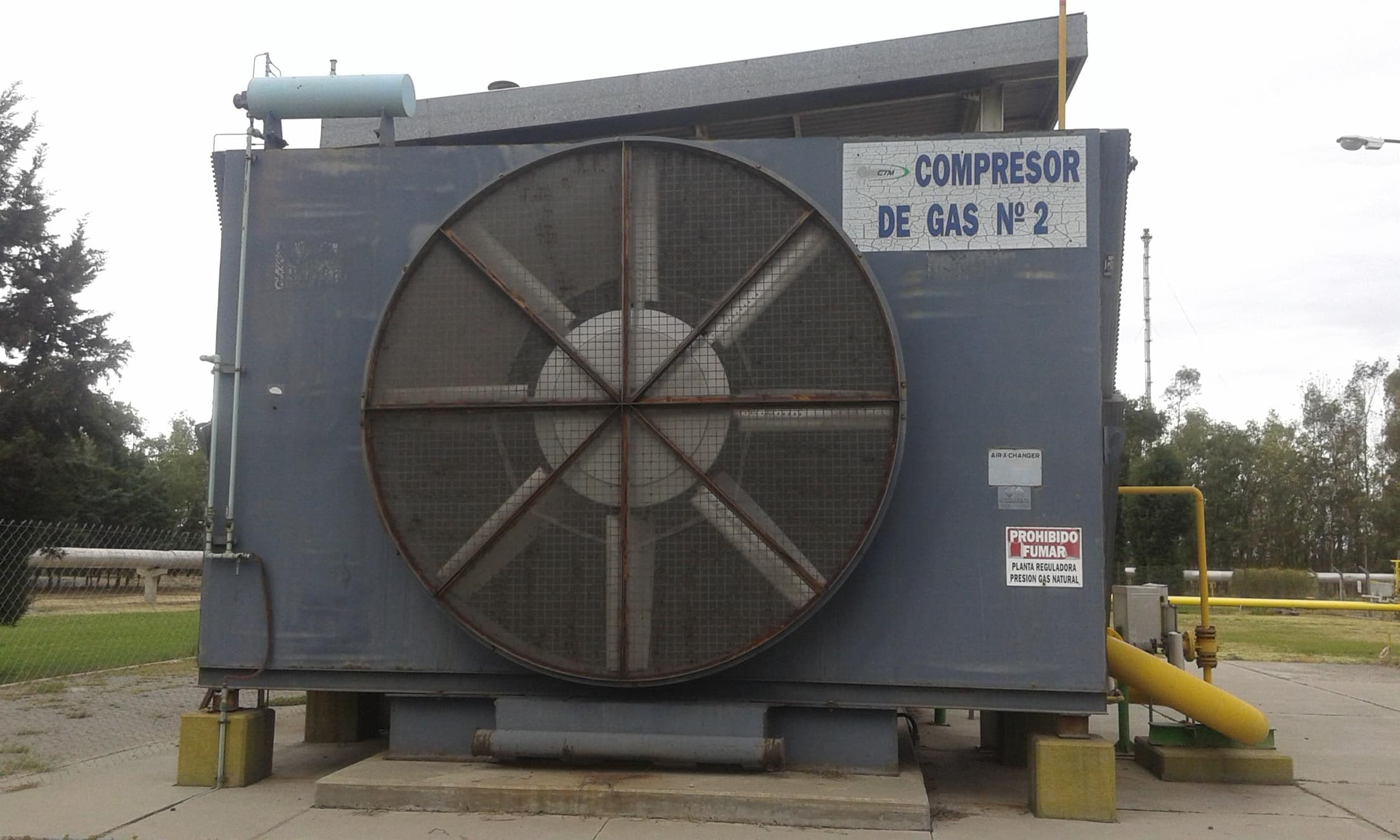 Compresor de gas CAT-ARIEL, Cantidad: 1 unidad, Condición: rezago. LOC: Luján de Cuyo, provincia de Mendoza