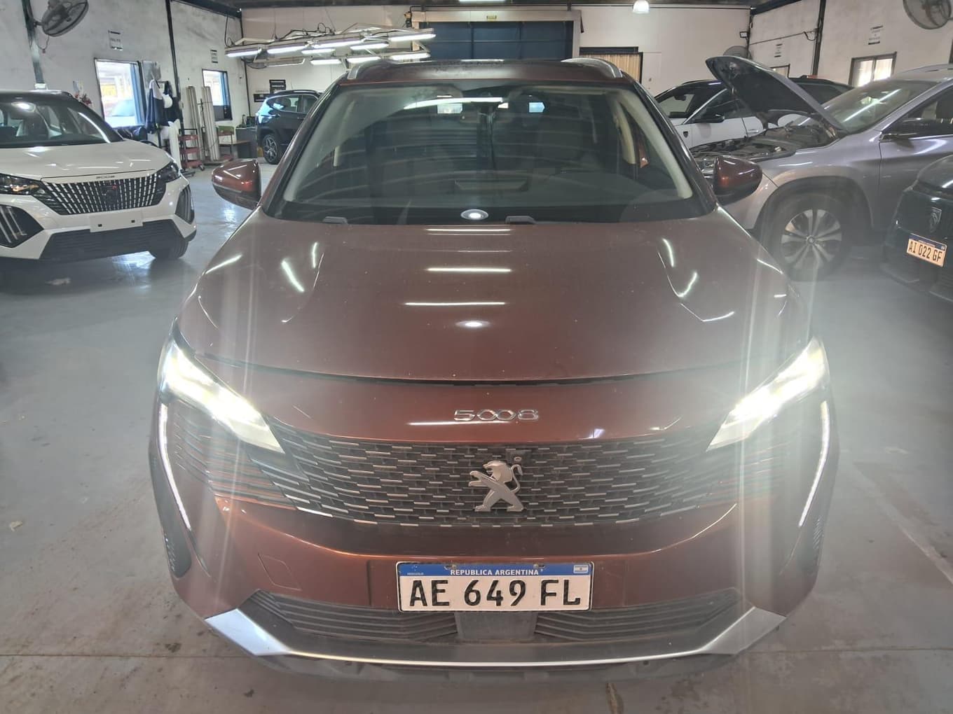 Peugeot Rural 5 puertas 5008 ALLURE PLUS HDI TIPTRONIC AM21 PR, Año 2021. DOM:  AE649FL . Ubicación: Palomar, provincia de Buenos Aires