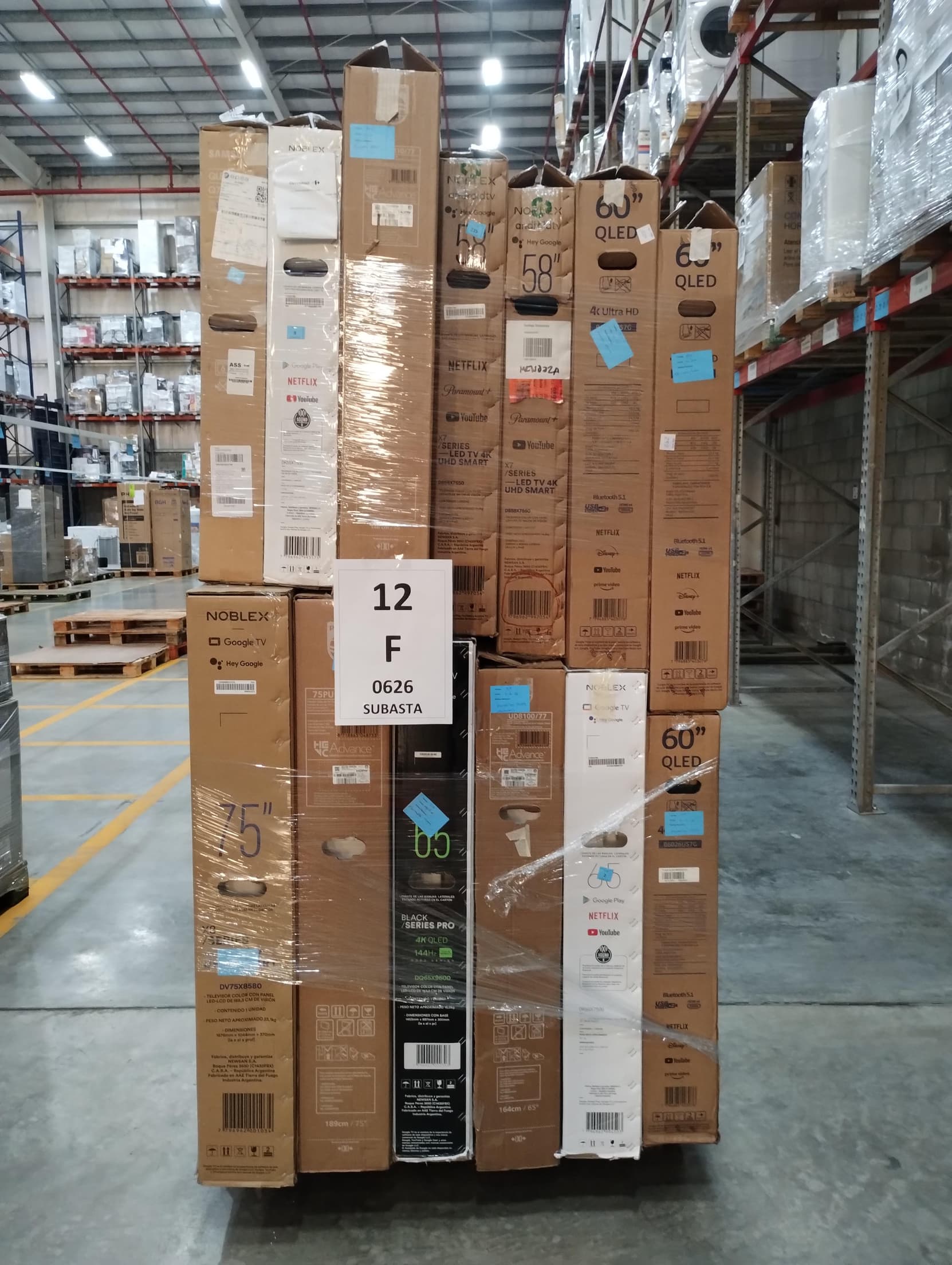 SMART TV, Cantidad: 13 unidades, Condición: rezago/residuo/desecho. LOC: Tortuguitas, provincia de Buenos Aires