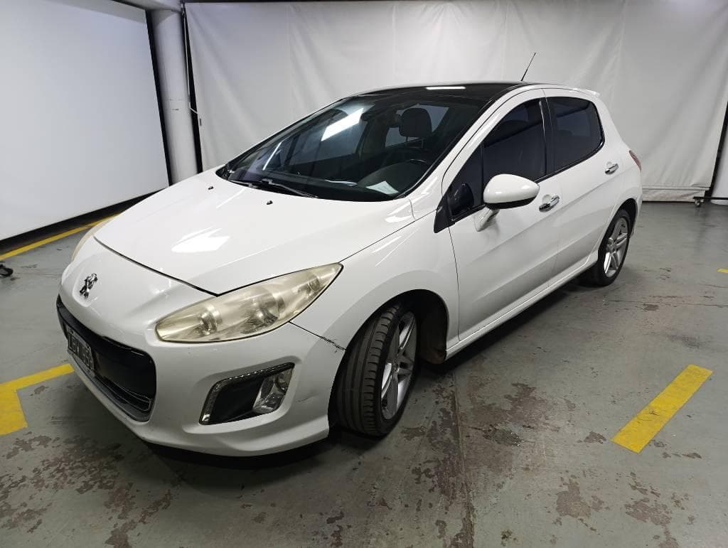 PEUGEOT SEDAN 5 PTAS 308 1.6 HDI FE, Año 2012. DOM: LBW958. Ubicación: San Fernando, provincia de Buenos Aires