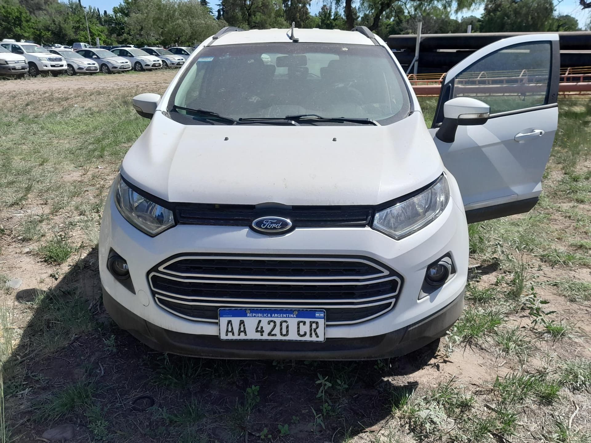 FORD RURAL 5 PUERTAS ECOSPORT SE 1.6L MT N, Año 2016. DOM: AA420CR. Ubicación: Mendoza, provincia de Mendoza