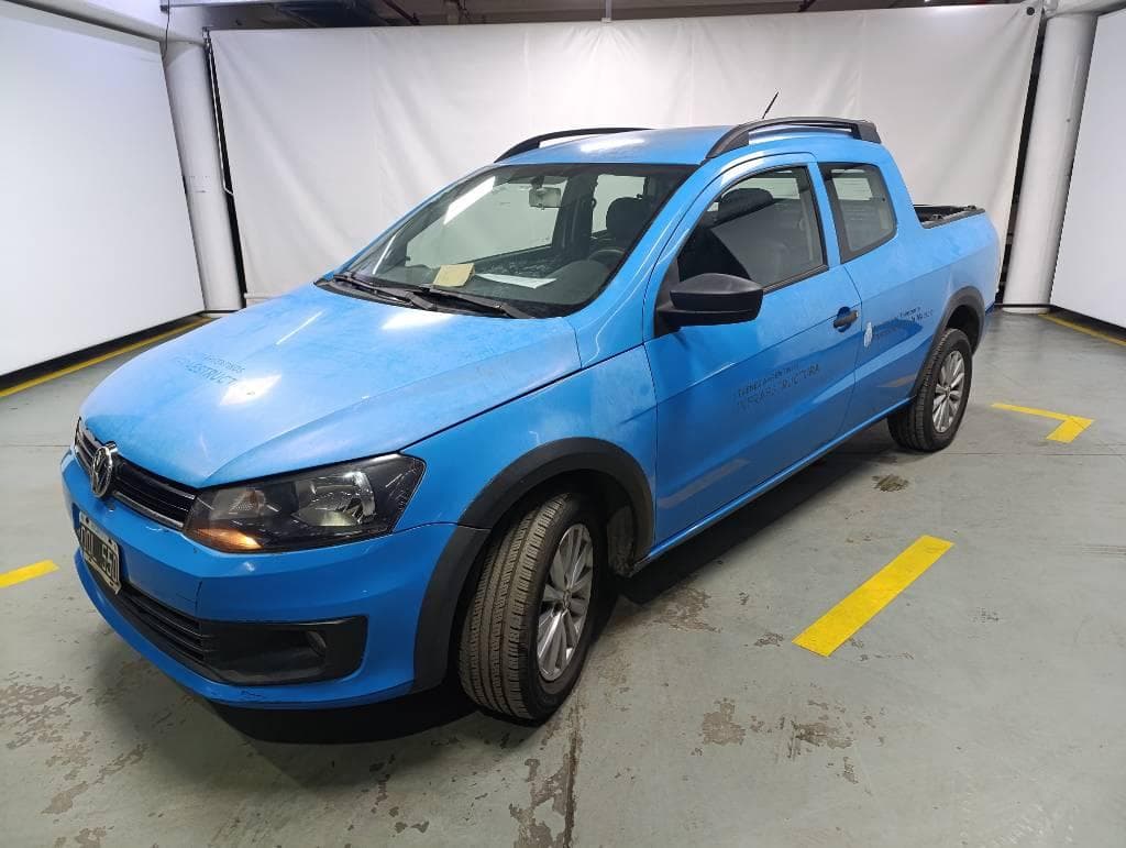 VOLKSWAGEN PICK-UP CABINA DOBLE SAVEIRO 1.6L GP, Año 2015. DOM: OQL550. Ubicación: San Fernando, provincia de Buenos Aires