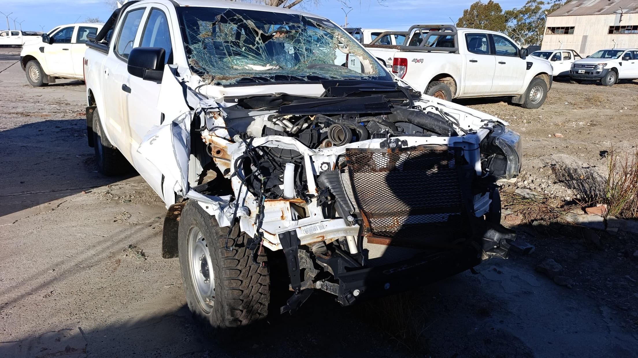 FORD PICK-UP RANGER DC 4X4 XL 2.2L D, Año 2023. DOM: AF840FT. Ubicación: Comodo Rivadavia, provincia de Chubut