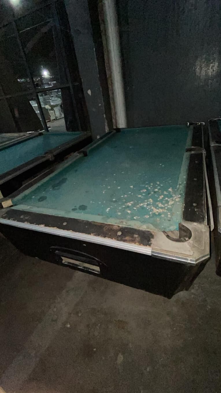 Mesa de pool, Cantidad: 3 unidades, Condición: usado. LOC: Ciudad Autónoma de Buenos Aires